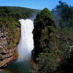 Arco Iris waterfall - Noel Kepmff Mercado national park